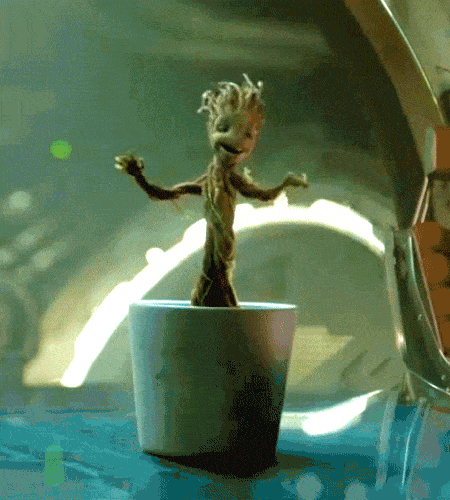 dancing Groot